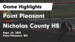 Point Pleasant  vs Nicholas County HS Game Highlights - Sept. 26, 2020