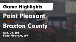 Point Pleasant  vs Braxton County  Game Highlights - Aug. 20, 2021