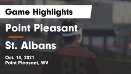 Point Pleasant  vs St. Albans Game Highlights - Oct. 14, 2021