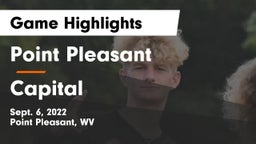 Point Pleasant  vs Capital  Game Highlights - Sept. 6, 2022