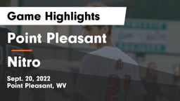 Point Pleasant  vs Nitro  Game Highlights - Sept. 20, 2022