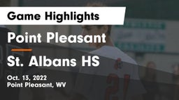 Point Pleasant  vs St. Albans HS Game Highlights - Oct. 13, 2022