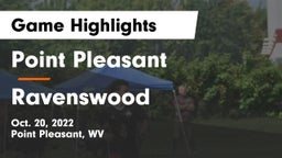 Point Pleasant  vs Ravenswood Game Highlights - Oct. 20, 2022