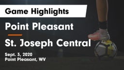 Point Pleasant  vs St. Joseph Central  Game Highlights - Sept. 3, 2020