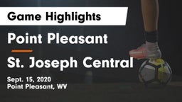 Point Pleasant  vs St. Joseph Central  Game Highlights - Sept. 15, 2020