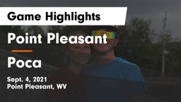 Point Pleasant  vs Poca  Game Highlights - Sept. 4, 2021