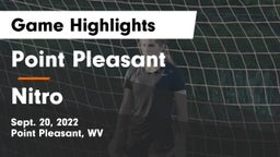 Point Pleasant  vs Nitro Game Highlights - Sept. 20, 2022