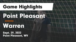 Point Pleasant  vs Warren  Game Highlights - Sept. 29, 2022