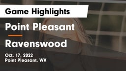 Point Pleasant  vs Ravenswood Game Highlights - Oct. 17, 2022