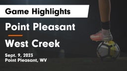 Point Pleasant  vs West Creek  Game Highlights - Sept. 9, 2023