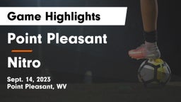 Point Pleasant  vs Nitro  Game Highlights - Sept. 14, 2023
