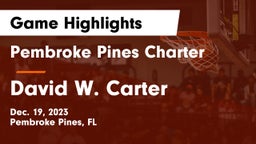 Pembroke Pines Charter  vs David W. Carter  Game Highlights - Dec. 19, 2023