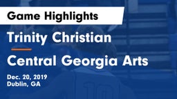 Trinity Christian  vs Central Georgia Arts Game Highlights - Dec. 20, 2019