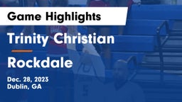 Trinity Christian  vs Rockdale Game Highlights - Dec. 28, 2023