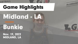 Midland  - LA vs Bunkie  Game Highlights - Nov. 19, 2022