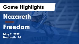 Nazareth  vs Freedom  Game Highlights - May 2, 2022