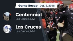 Recap: Centennial  vs. Las Cruces  2018