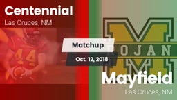 Matchup: Centennial High vs. Mayfield  2018