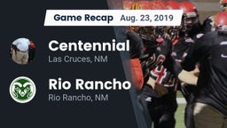 Recap: Centennial  vs. Rio Rancho  2019