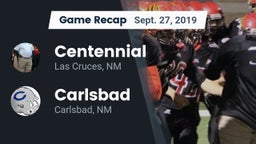 Recap: Centennial  vs. Carlsbad  2019