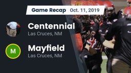 Recap: Centennial  vs. Mayfield  2019