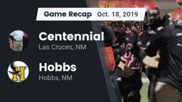Recap: Centennial  vs. Hobbs  2019