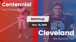 Matchup: Centennial High vs. Cleveland  2019
