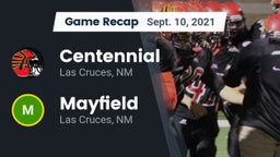 Recap: Centennial  vs. Mayfield  2021