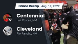 Recap: Centennial  vs. Cleveland  2022