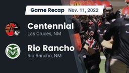 Recap: Centennial  vs. Rio Rancho  2022