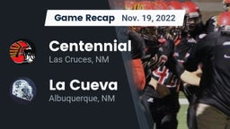 Recap: Centennial  vs. La Cueva  2022