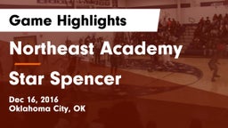 Northeast Academy vs Star Spencer Game Highlights - Dec 16, 2016