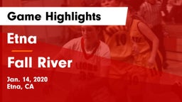 Etna  vs Fall River  Game Highlights - Jan. 14, 2020