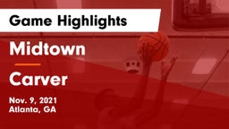Midtown   vs Carver  Game Highlights - Nov. 9, 2021