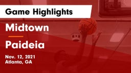 Midtown   vs Paideia Game Highlights - Nov. 12, 2021
