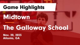 Midtown   vs The Galloway School Game Highlights - Nov. 20, 2023