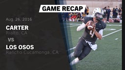 Recap: Carter  vs. Los Osos  2016