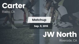 Matchup: Carter High vs. JW North  2016