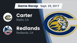 Recap: Carter  vs. Redlands  2017