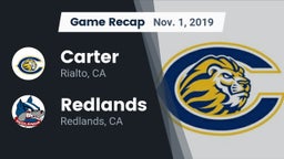 Recap: Carter  vs. Redlands  2019