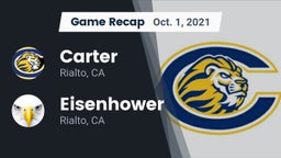 Recap: Carter  vs. Eisenhower  2021