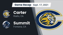 Recap: Carter  vs. Summit  2021