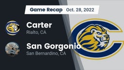 Recap: Carter  vs. San Gorgonio  2022