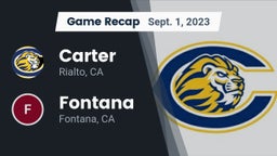 Recap: Carter  vs. Fontana  2023