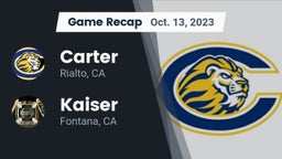 Recap: Carter  vs. Kaiser  2023