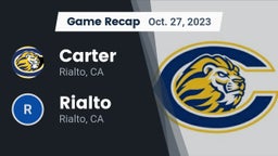 Recap: Carter  vs. Rialto  2023
