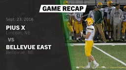 Recap: Pius X  vs. Bellevue East  2016