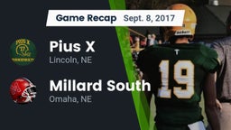 Recap: Pius X  vs. Millard South  2017