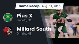 Recap: Pius X  vs. Millard South  2018