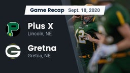 Recap: Pius X  vs. Gretna  2020